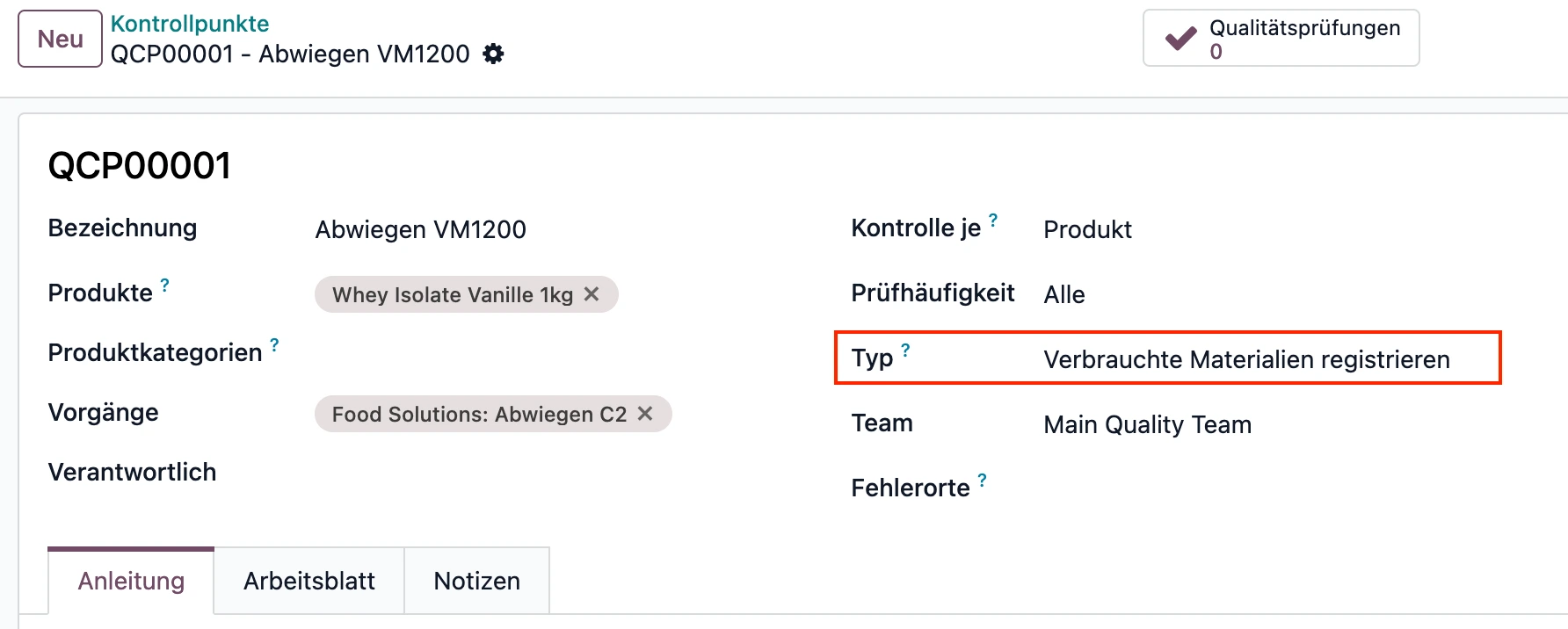 Odoo Screenshot Quality Check