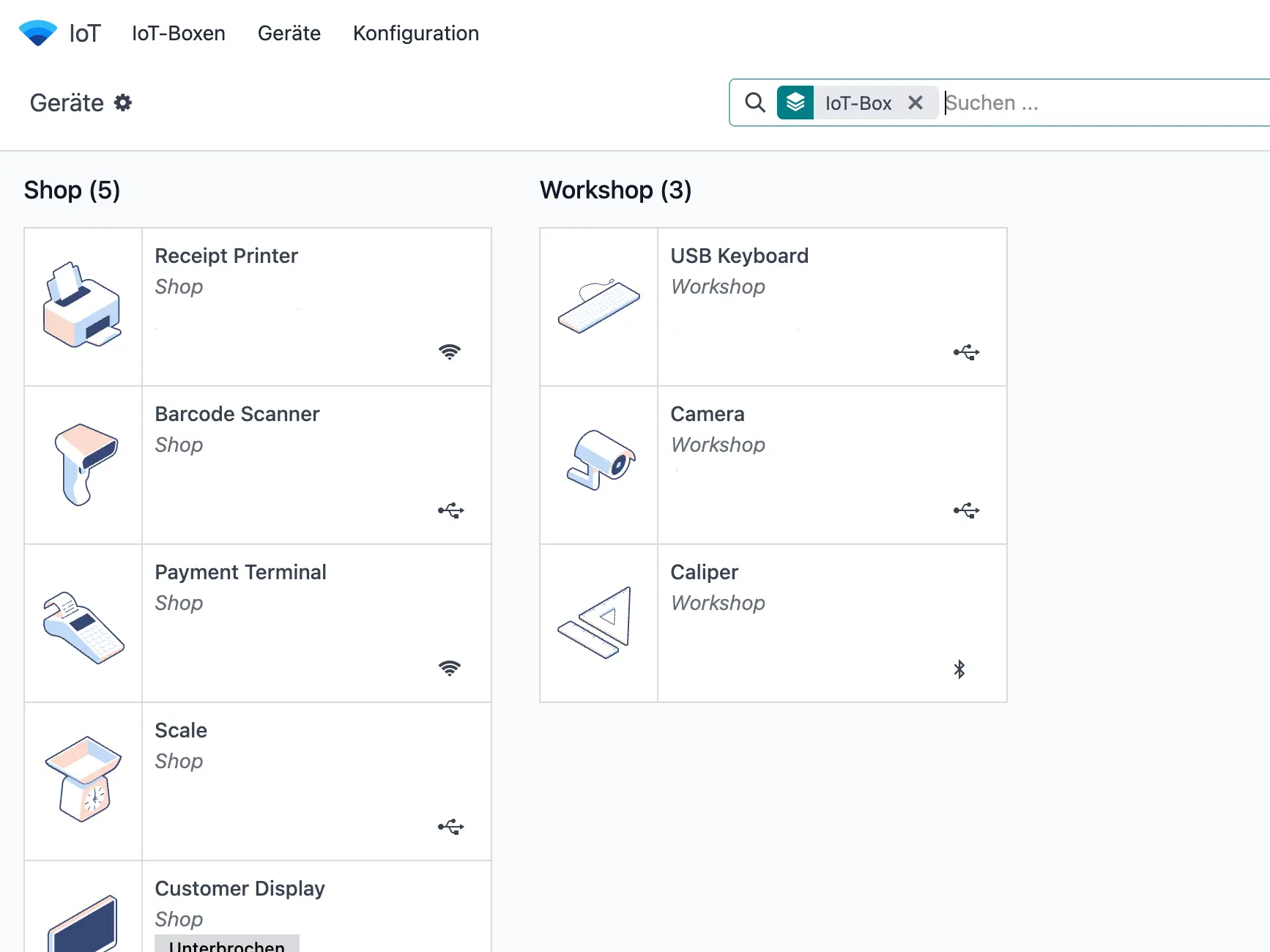 Odoo IoT Box Übersicht